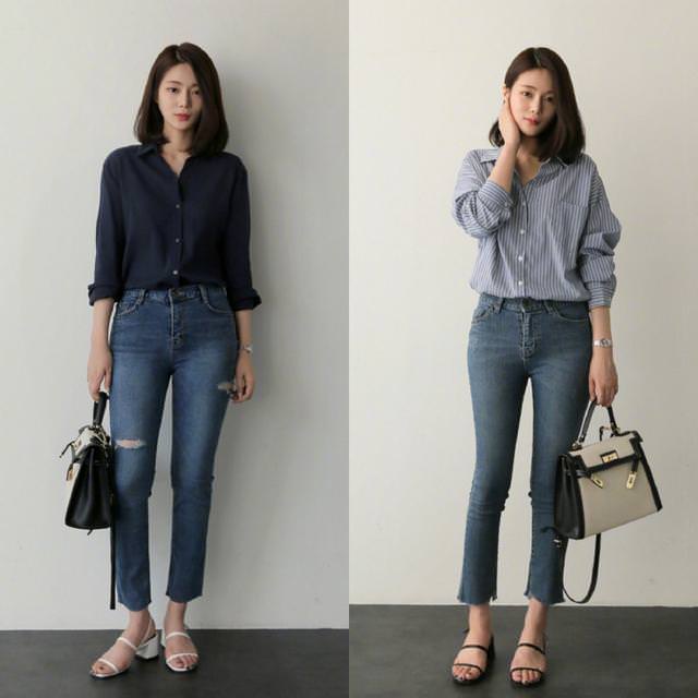 上班穿着的照片