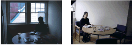 避免影像中出現過亮的區域。通過調整攝影機的位置儘量避免背光